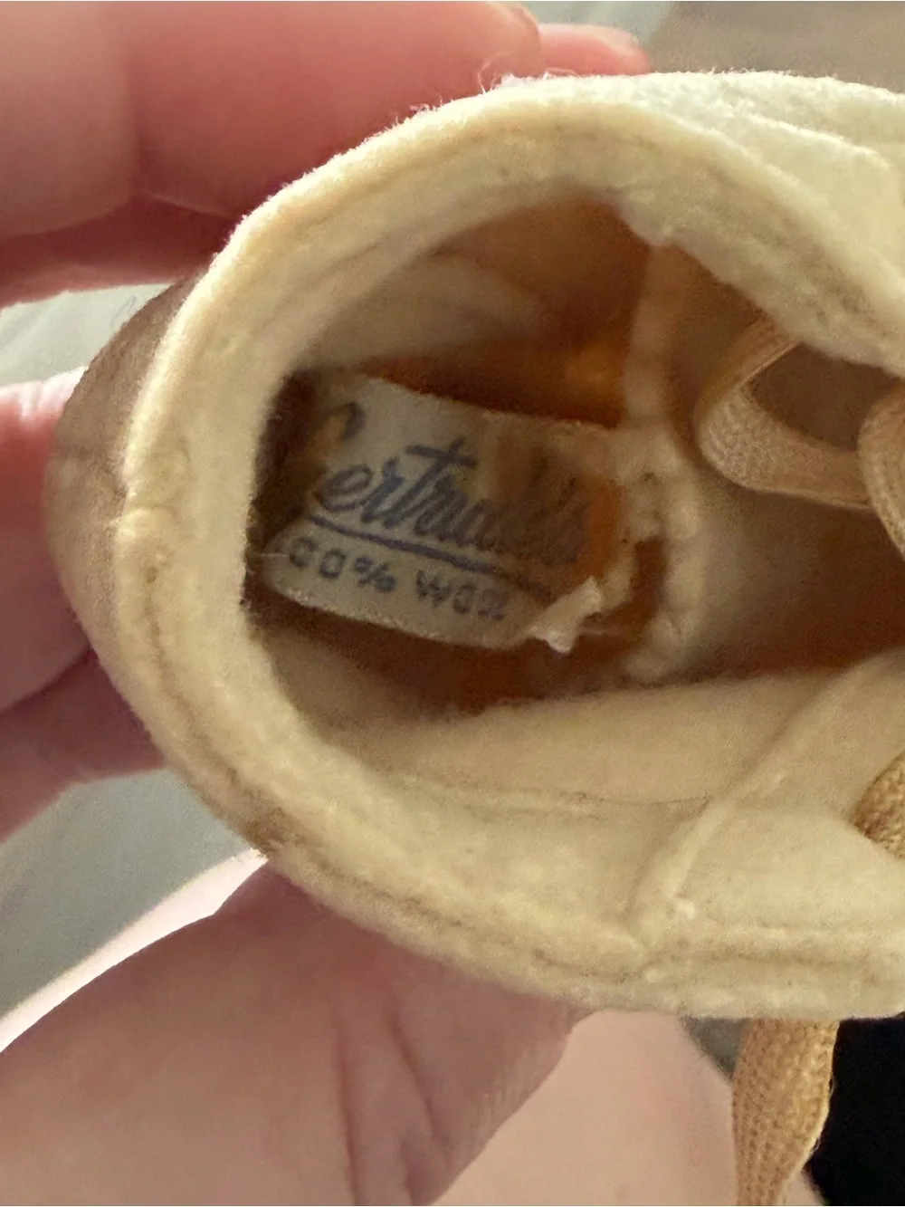 VINTAGE 1950’s GERTRUDE’S CRIB SHOES